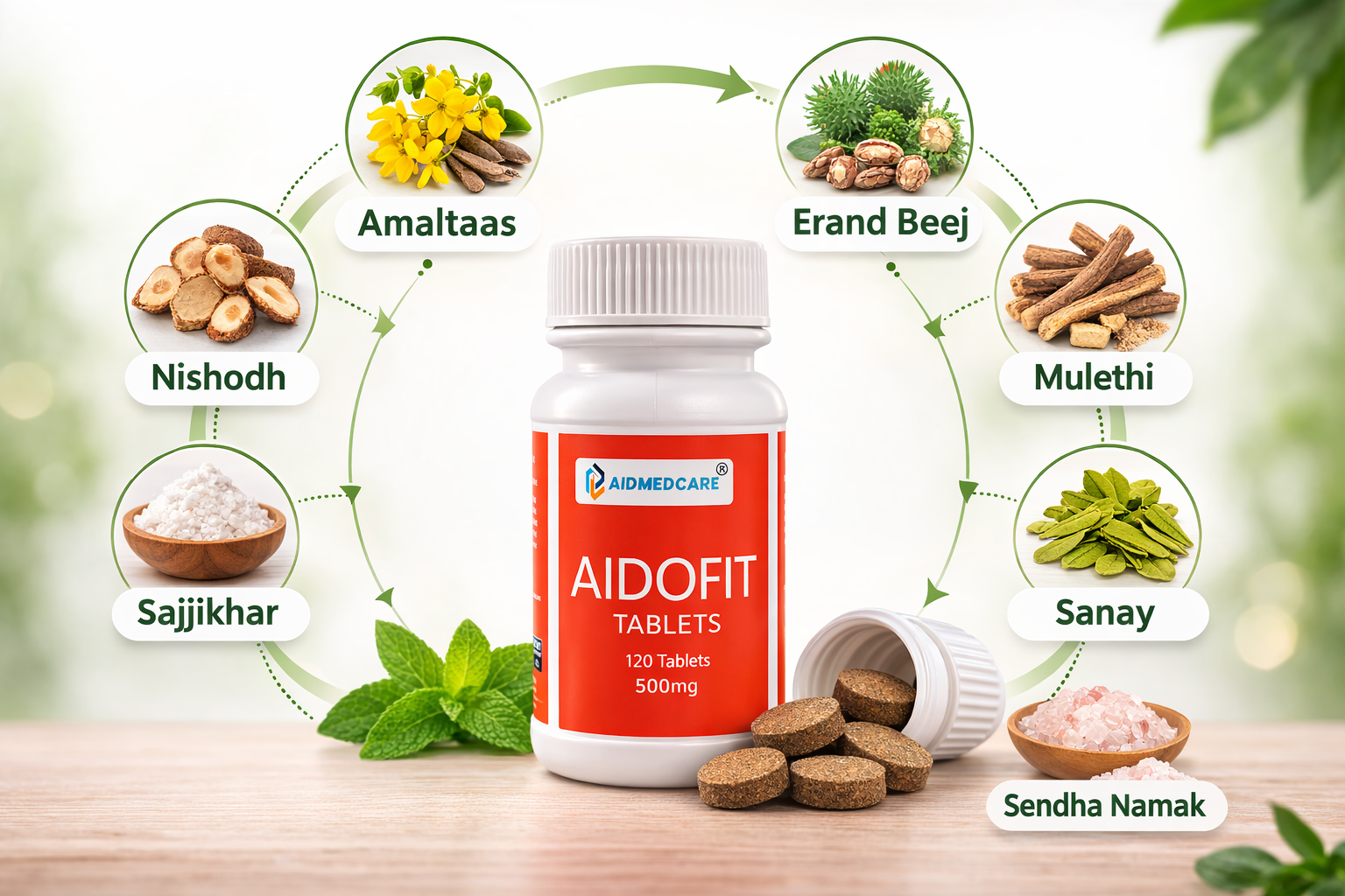 aidofit tablets (500 mg) aidofit tablets (500 mg)