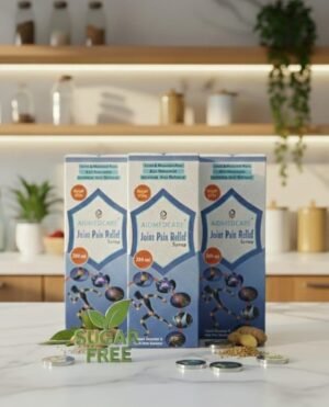 aidmed care joint pain relief syrup – 30 days complete joint care course (3 pack)